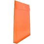 JAM Paper Plastic Document File, Letter, Orange, 12/Pack (118V1OR)~#|#~sp4211574_sc7