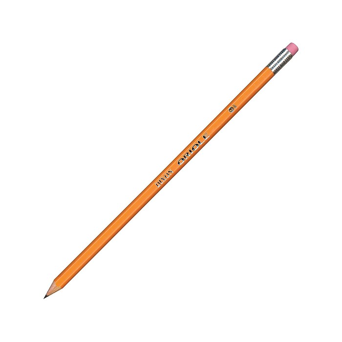 Dixon Oriole Wooden Pencil, 2mm, #2 Soft Lead, Dozen (12872) | Staples