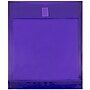 JAM Paper Standard Plastic Document File, Letter, Purple, 12/Pack (118V1PU)~#|#~sp4211576_sc7