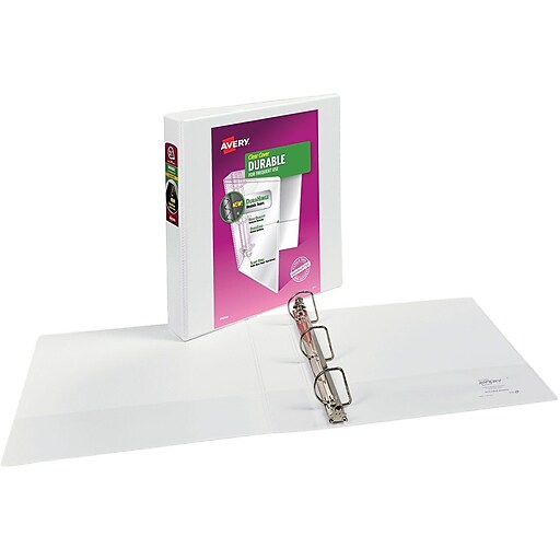 Shop Staples for Avery® 11/2" Durable View Binder with SlantD Rings