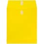 JAM Paper Standard Plastic Document File, Letter, Yellow, 12/Pack (118V1YE)~#|#~sp4211581_sc7