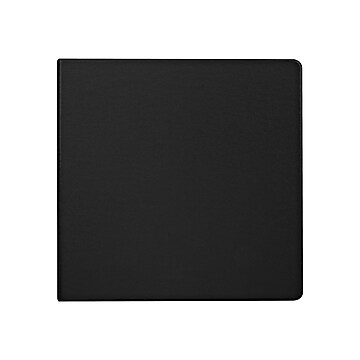 Staples Standard 4" 3-Ring Non-View Binder, Black (26309-CC)