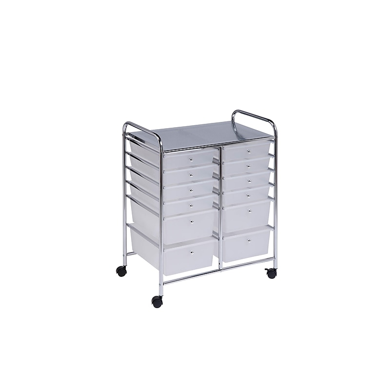 Honey-Can-Do Rolling Storage Cart, Multicolor (CRT-01683) image 1
