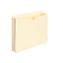 Smead 100% Recycled File Jackets, Reinforced Straight-Cut Tab, 2" Expansion, Letter Size, Manila, 50/Box (75605)~#|#~sp42116068_sc7