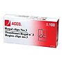 ACCO Regal Paper Clips, #3, Silver, 100/Box (72130)~#|#~sp42116088_sc7