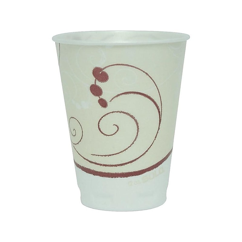 Solo Symphony Trophy Plus Hot/Cold Cups, 12 oz., Multicolor, 50/Pack (OFX12N-J8002) image 1
