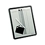 Quartet Magnetic Porcelain In-Out-Board, Black Frame, 11" x 14" (QRT750)~#|#~sp42116349_sc7