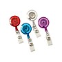SICURIX Badge Reels, Assorted Colors, 4/Pack (68884)~#|#~sp42116450_sc7