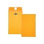 Quality Park Clasp & Moistenable Glue Kraft Catalog Envelopes, 4" x 6.38", Brown Kraft, 100/Box (QUA37815)~#|#~sp42116465_sc7