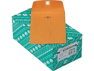 3 Point Tag Cameo Buff 100/Box 10 x 14 3/4 Quality Park 89606 Filing Envelopes 