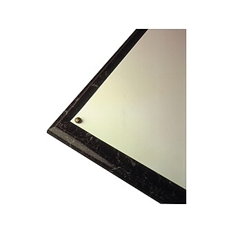 NuDell Economical Award Plaque Plastic Certificate Frame, Black (18815M)