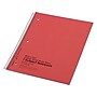 National Brand Kolor Kraft 1-Subject Notebooks, 8.86" x 11", College Ruled, 80 Sheets, Each (RED33709)~#|#~sp42116591_sc7