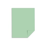 Exact Vellum Bristol Cardstock Paper, 67 lbs, 8.5" x 11", Green, 250/Pack (82351)