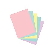 Array 65 lb. Cardstock Paper, 8.5" x 11", Assorted Colors, 100 Sheets/Pack (101315)
