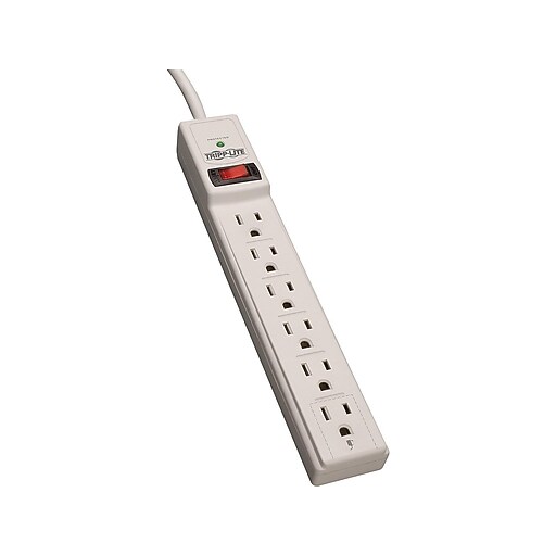 Tripp Lite Protect It! 6Outlet Surge Protector, 6' Cord (TRPTLP606