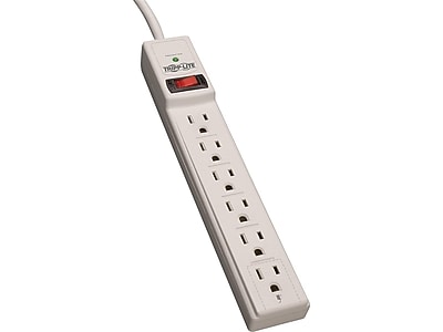 Tripp Lite Protect It! 6-Outlet Surge Protector, 6′ Cord (TRPTLP606) Simolary simolary.com