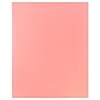 JAM Paper Laminated 2-Pocket Glossy Presentation Folders, Baby Pink, 25/Pack (31225348a)~#|#~sp4211706_sc7