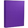 JAM Paper Extra Heavyweight 130 lb. Cardstock Paper, 8.5" x 11", Electric Violet Purple, 25 Sheets/Pack (296331628)~#|#~sp4211731_sc7