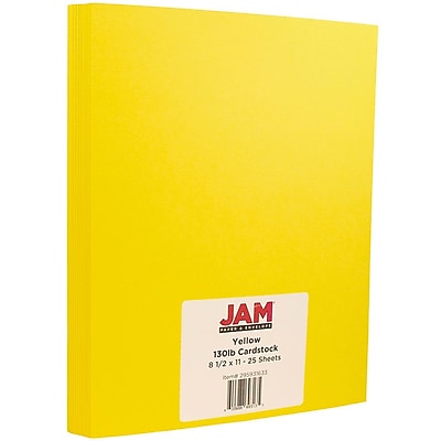 Jam Paper Extra Heavyweight 130 Lb. Cardstock Paper 8.5 X 11