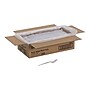 Dixie Polystyrene Forks, Heavy-Weight, Crystal, 1000/Carton (FH017)~#|#~sp42124542_sc7