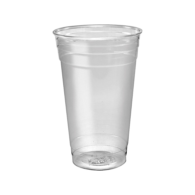 Solo Cold Cups, 24 Oz., Ultra Clear, 600/Carton (TD24) image 1