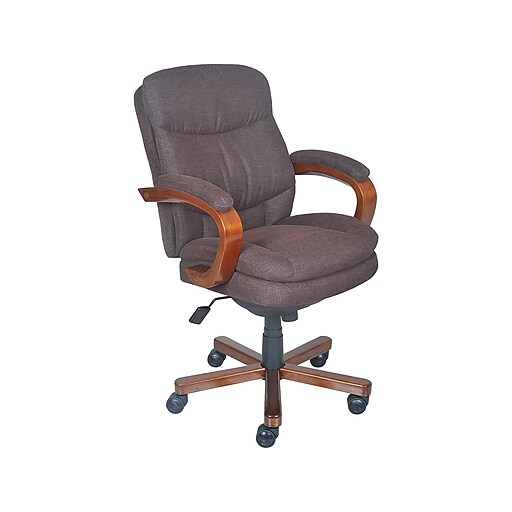 Shop Staples For La Z Boy Faye Fabric Managers Office Chair Fixed