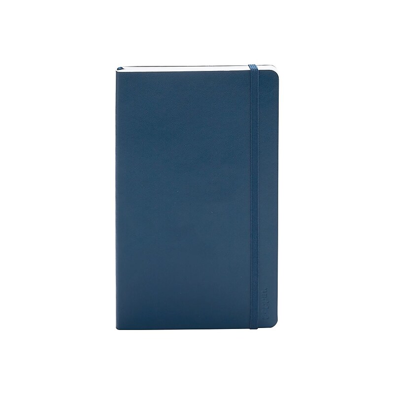 Poppin Professional Notebooks, 5" x 8.25", College Ruled, 96 Sheets, Blue (100358) image 1