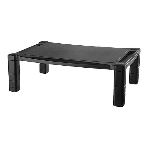 Kantek Monitor Stand, Black (MS500) Staples