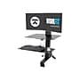 Ergotron WorkFit-S Dual Monitor Stand, Up to 24" Monitors, Black (33-349-200)~#|#~sp42124745_sc7