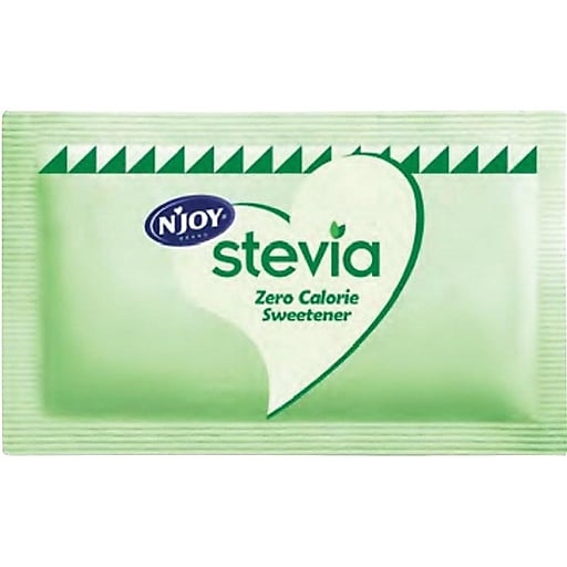 N'Joy Stevia Artificial Sweeteners Packet, 400/Box (83221) | Staples