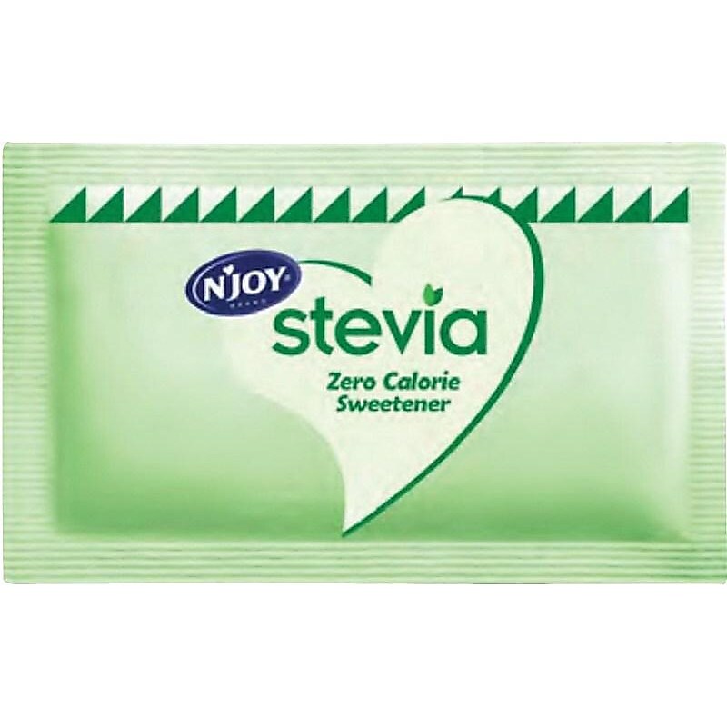 N'Joy Stevia Artificial Sweeteners Packet, 400/Box (83221) image 1