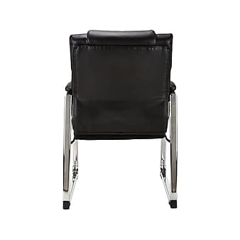 Staples Sonada Faux Leather Guest Chair, Black (28364-CC)