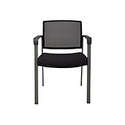 Staples Esler Mesh Back Fabric Guest Chair, Black (28355R-CC)