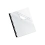 Fellowes Crystals Presentation Covers, Letter Size, Clear, 200/Pack (5204303)~#|#~sp42124971_sc7