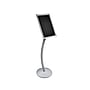 Azar Sign Holder, 11" x 17", Silver Metal (300237-SLV)~#|#~sp42125014_sc7