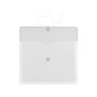 JAM Paper® Plastic Envelopes with Button and String Tie Closure, Letter Size, Clear, 12/Pack (218B1CL)~#|#~sp42125184_sc7