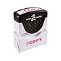 Accu-Stamp 2 Copy Rectangle, Red Ink, 1 5/8" x 1/2" (COS035594)~#|#~sp42125332_sc7