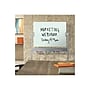 Quartet Infinity Magnetic Glass Dry-Erase Mobile Presentation Whiteboard Easel, Silver Base, 3' x 4' (ECM43G)~#|#~sp42125367_sc7