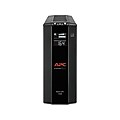 APC Back UPS Pro Battery Backup and Surge Protector, Compact Tower, 1500VA, AVR, LCD, 120V, Black (BX1500M)