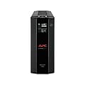 APC Back UPS Pro Battery Backup and Surge Protector, Compact Tower, 1500VA, AVR, LCD, 120V, Black (BX1500M)