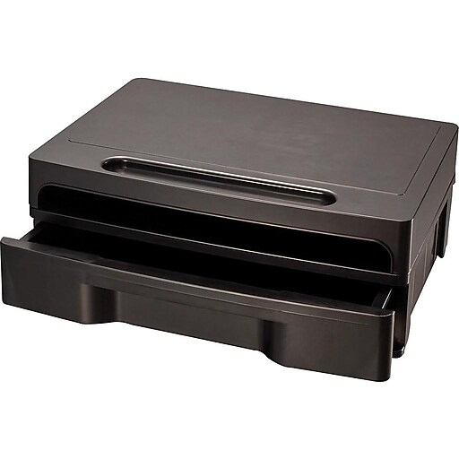 Officemate 2200 Monitor Stand, Black (22502) Staples
