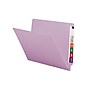 Smead End-Tab File Folders, Shelf-Master Reinforced Straight-Cut Tab, Letter Size, Lavender, 100/Bx (25410)~#|#~sp42125575_sc7