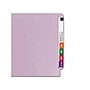 Smead End-Tab File Folders, Shelf-Master Reinforced Straight-Cut Tab, Letter Size, Lavender, 100/Bx (25410)~#|#~sp42125579_sc7