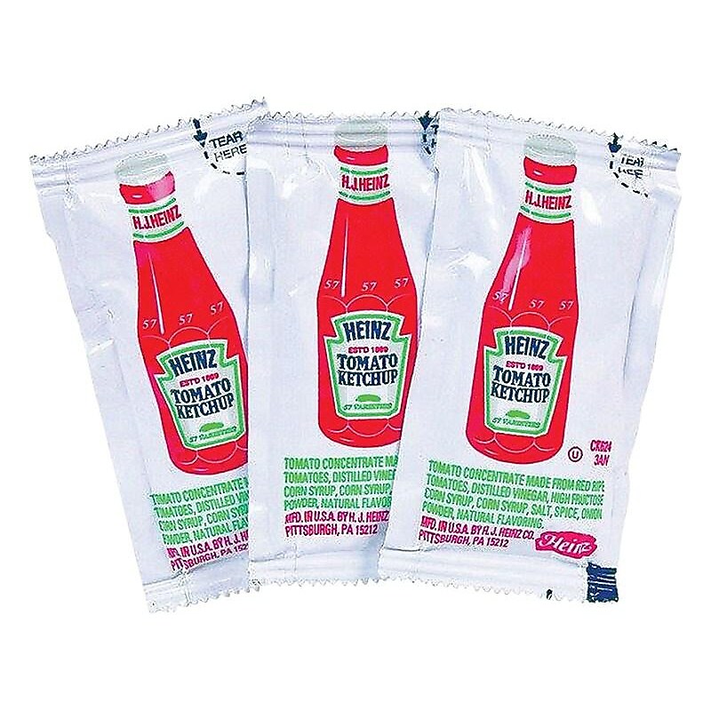 Heinz Tomato Ketchup, 0.25 oz., 1000/Carton (359913/984900) image 1