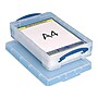 Really Useful Box 4.23 Quart Storage Box with Latching Lid, Plastic, Clear (4L CL)~#|#~sp42125683_sc7