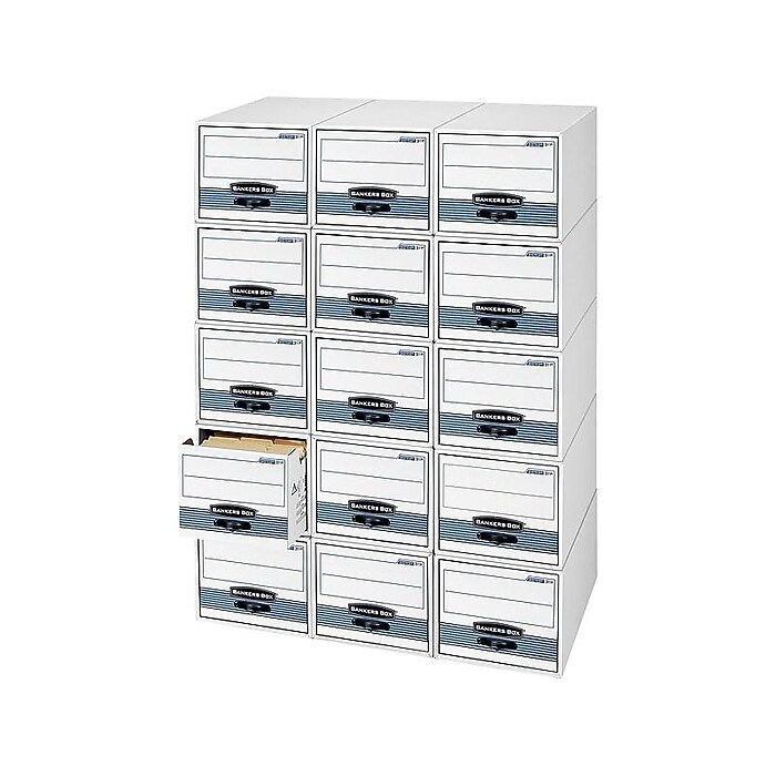 Bankers Box Stor/Drawer Steel Plus File Drawers, Letter Size