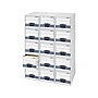 Bankers Box Stor/Drawer Steel Plus File Drawers, Letter Size, White/Blue, 6/Carton (00311)~#|#~sp42125688_sc7