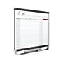 Quartet Prestige Magnetic Total Erase Calendar Whiteboard, Graphite Frame, 3' x 2' (CP32P2)~#|#~sp42125772_sc7