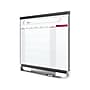 Quartet Prestige Magnetic Total Erase Calendar Whiteboard, Graphite Frame, 3' x 2' (CP32P2)~#|#~sp42125774_sc7
