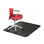 Deflect-O EconoMat Hard Floor Chair Mat, 46" x 60'', Black (CM21442FBLKCOM)~#|#~sp42125791_sc7